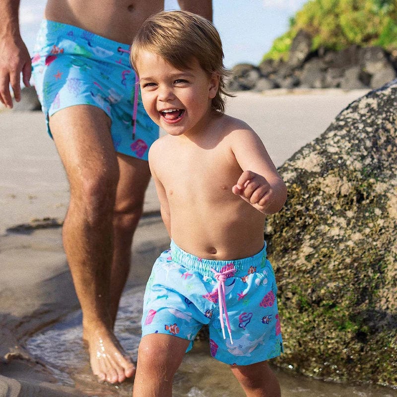 Skwosh Great Barrier 2.0 Junior Swim Shorts Splash Swimwear