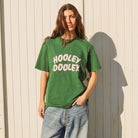 Skwosh Hooley Dooley Mens Regular Tee - Green Hooley Dooley Mens Regular Tee - Green Splash Swimwear Mens Clothing