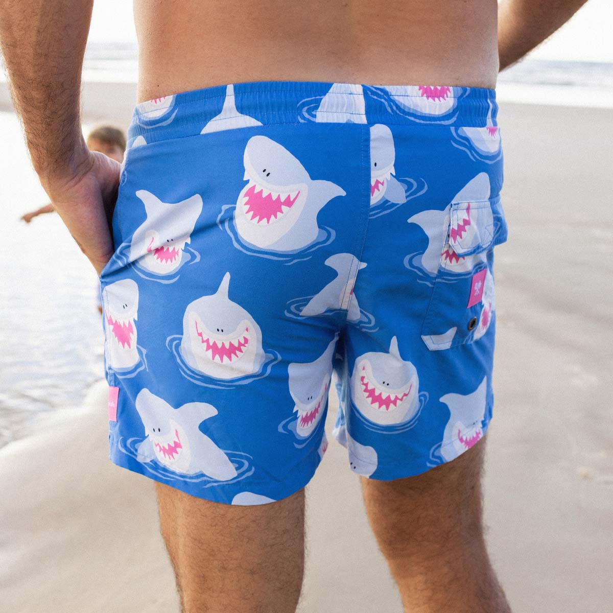 Skwosh Jolly Jaws Swim Shorts Jolly Jaws Swim Shorts Splash Swimwear Mens Clothing