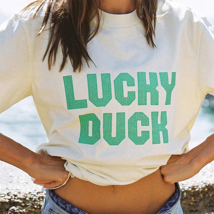 Lucky Duck Leisure Tee - Skwosh - Splash Swimwear  - May23, mens, mens clothing, Mens Skwosh, mens tees, new arrivals, new clothing, skwosh, skwosh mens, tees - Splash Swimwear 