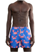 Skwosh Mr Pinchy Mens Swim Shorts  -Blue Mr Pinchy Mens Swim Shorts  -Blue Splash Swimwear Mens Clothing