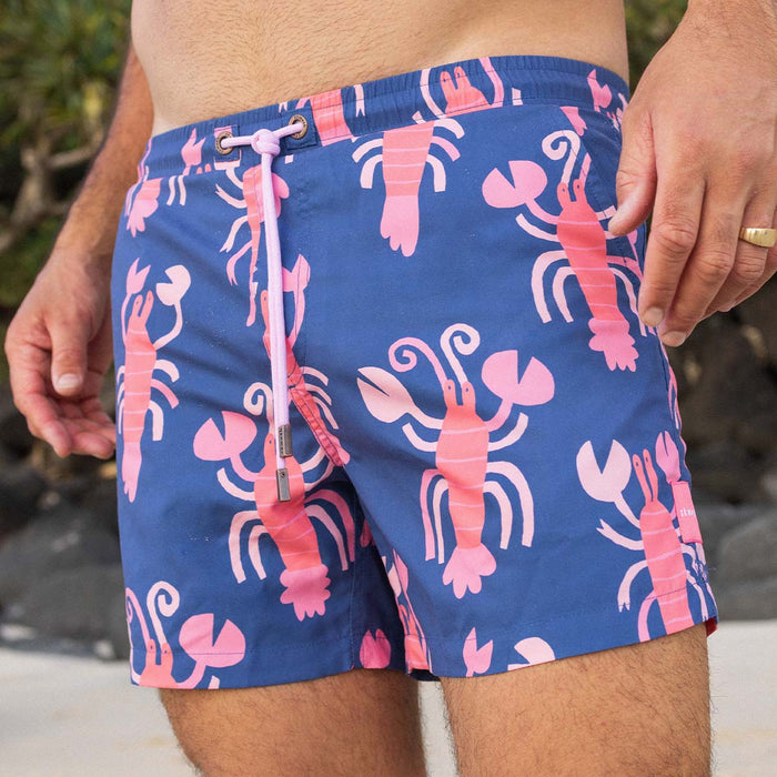 Skwosh Rock Lobster Swim Shorts Rock Lobster Swim Shorts Splash Swimwear Mens Clothing