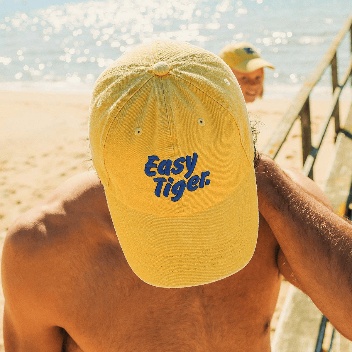 Skwosh Skwosh Summer Regular Cap Easy Tiger - Mustard OLSKACS50001 Skwosh Summer Regular Cap Easy Tiger - Mustard Splash Swimwear O/S