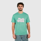 Skwosh Skwosh Thats Grouse Regular Tee - Green Skwosh Thats Grouse Regular Tee - Green Splash Swimwear Mens Clothing