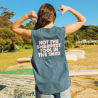 Skwosh Skwosh Tool In The Shed Regular Tank - Navy Skwosh No Dramas Muscle Tank Splash Swimwear Shirts