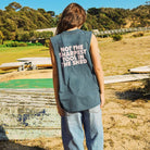 Skwosh Skwosh Tool In The Shed Regular Tank - Navy Skwosh No Dramas Muscle Tank Splash Swimwear Shirts