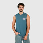 Skwosh Skwosh Tool In The Shed Regular Tank - Navy Skwosh No Dramas Muscle Tank Splash Swimwear Shirts