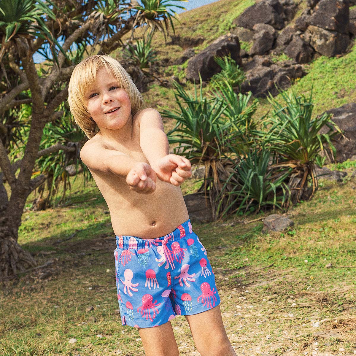 Skwosh So Jelly Boys Swim Shorts - Royal Blue So Jelly Boys Swim Shorts - Royal Blue Splash Swimwear kids