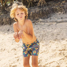 Skwosh Sunny Boy Boys Swim Shorts - Charcoal Sunny Boy Boys Swim Shorts - Charcoal Splash Swimwear kids