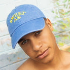 Skwosh Sweet As Cap in Blue Skwosh Sweet As Cap in Blue Splash Swimwear O/S 9352278027137