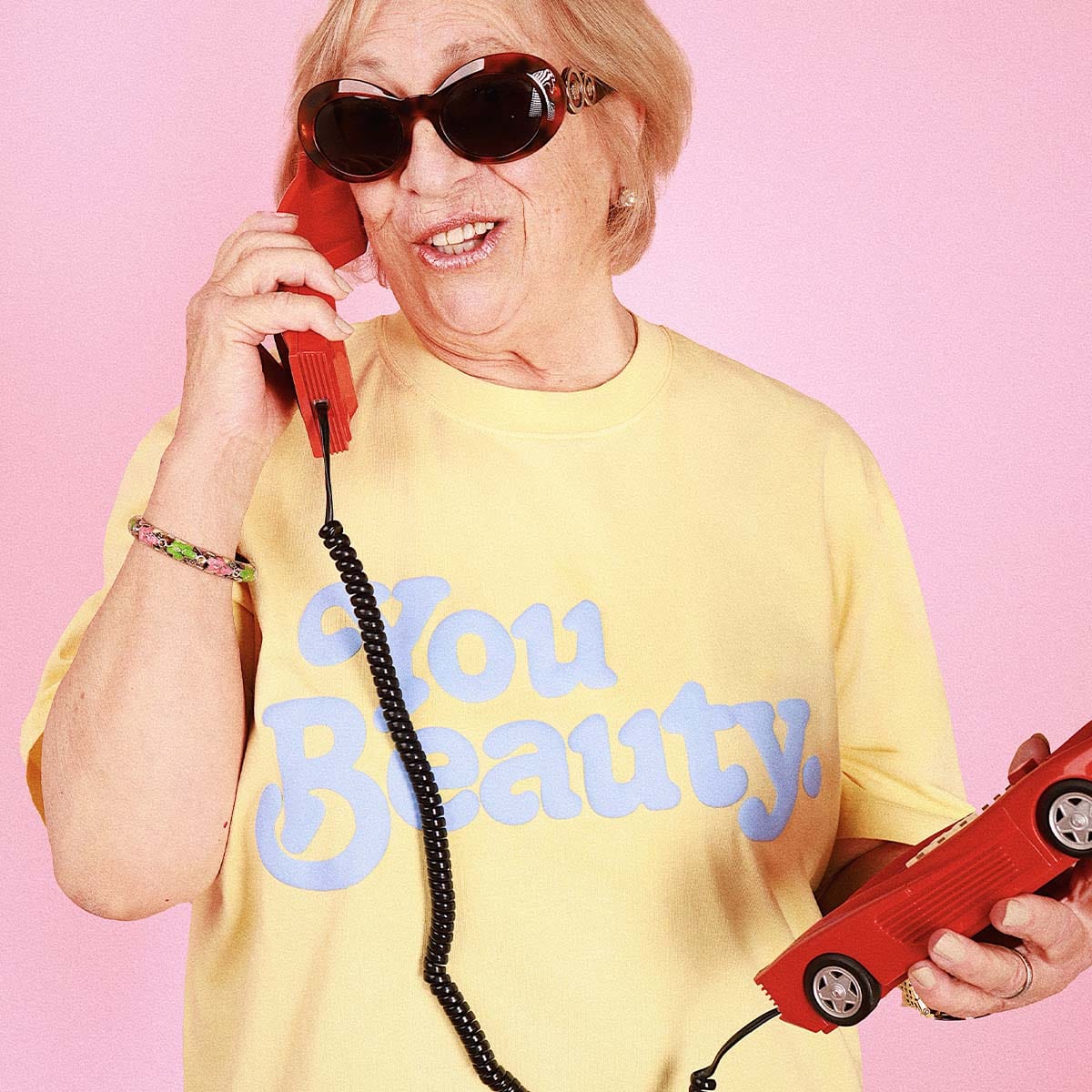 Skwosh You Beauty Regular Tee in Lemon You Beauty Regular Tee in Lemon Splash Swimwear Mens Clothing