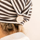 Sky Gazer Quick Dry Hair Wrap - Black Sky Gazer Quick Dry Hair Wrap - Malua Splash Swimwear Beach Towels 040835917081