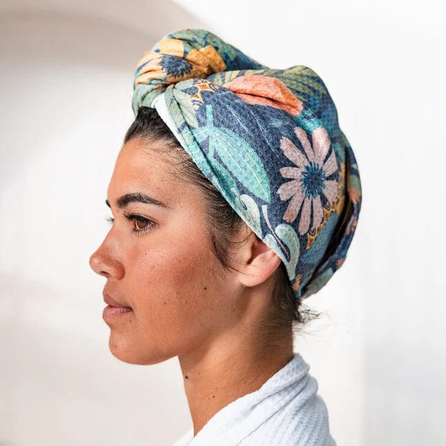 Sky Gazer Quick Dry Hair Wrap - Twilight Sky Gazer Quick Dry Hair Wrap - Yamba Splash Swimwear Beach Towels 791163820139