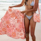 Sky Gazer Sky Gazer Culture Flower Power - Sand Free Towel Sky Gazer Culture Flower Power - Sand Free Towel Splash Swimwear Bags Sand / Large 667758503865