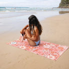 Sky Gazer Sky Gazer Culture Flower Power - Sand Free Towel Sky Gazer Culture Flower Power - Sand Free Towel Splash Swimwear Bags Sand / Large 667758503865