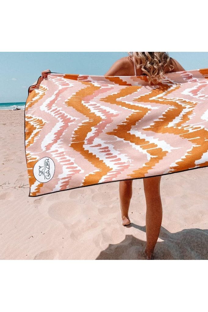 The Airlie - Sky Gazer - Splash Swimwear  - beach towel, May22, picnic blanket, Sky Gazer, towels, Womens - Splash Swimwear 