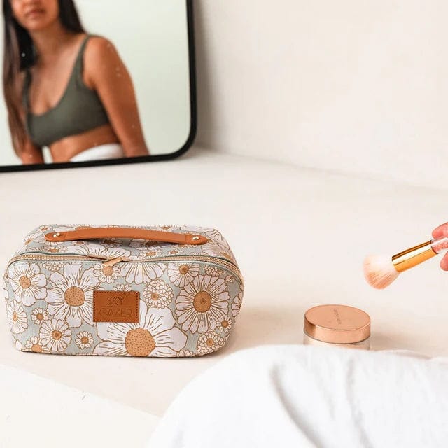 Sky Gazer The Ultimate Makeup Bag - Casuarina Sky Gazer The Ultimate Makeup Bag - Casuarina Splash Swimwear Beach Towels 791163820283