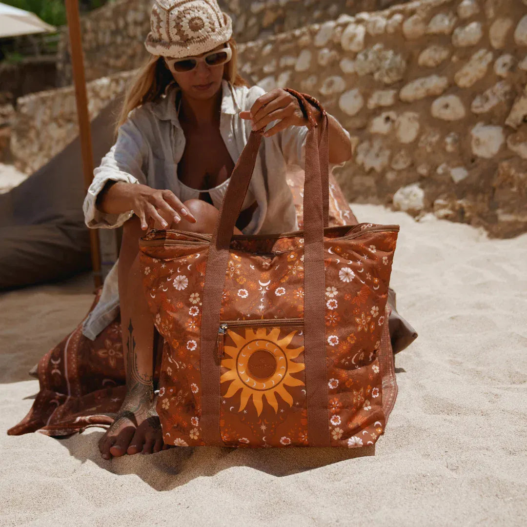 SomerSide Boho Sun Brown Beach Bag Boho Sun Brown Beach Bag Splash Swimwear 2000575002698