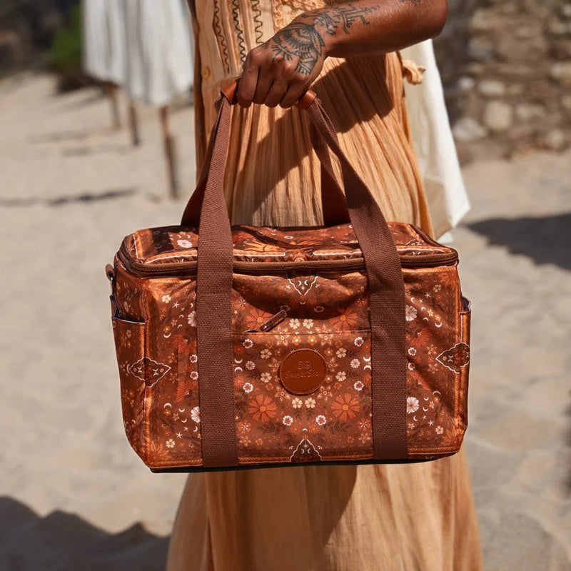 SomerSide Boho Sun Brown Cooler Bag CBBSB37 SomerSide Boho Sun Brown Cooler Bag Splash Swimwear 2000575002674