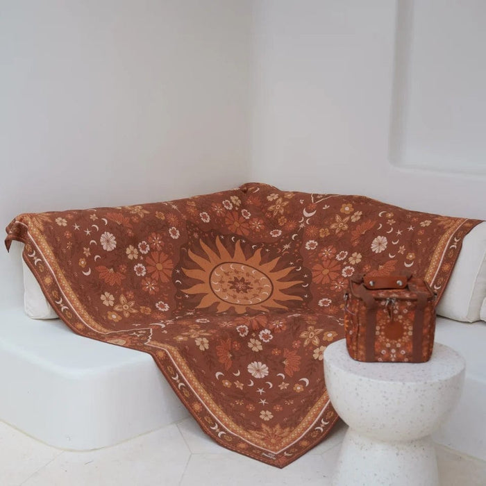 SomerSide Boho Sun Brown Premium Towel - XL PXLBB160 Splash Swimwear Beach Towels 2000575002551