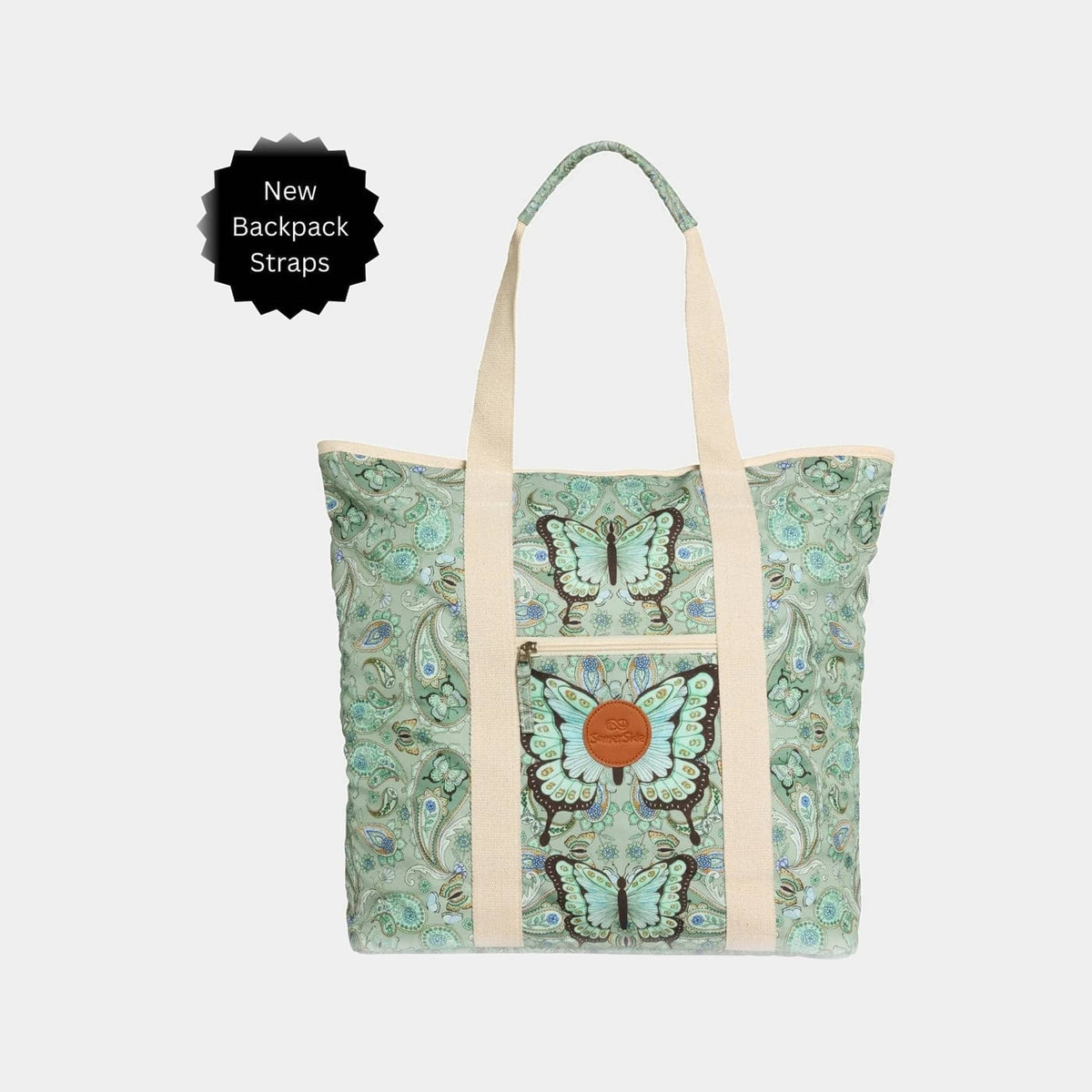SomerSide Butterfly Effect Beach Bag BTBE120 SomerSide Butterfly Effect Beach Bag Splash Swimwear 2000575002711