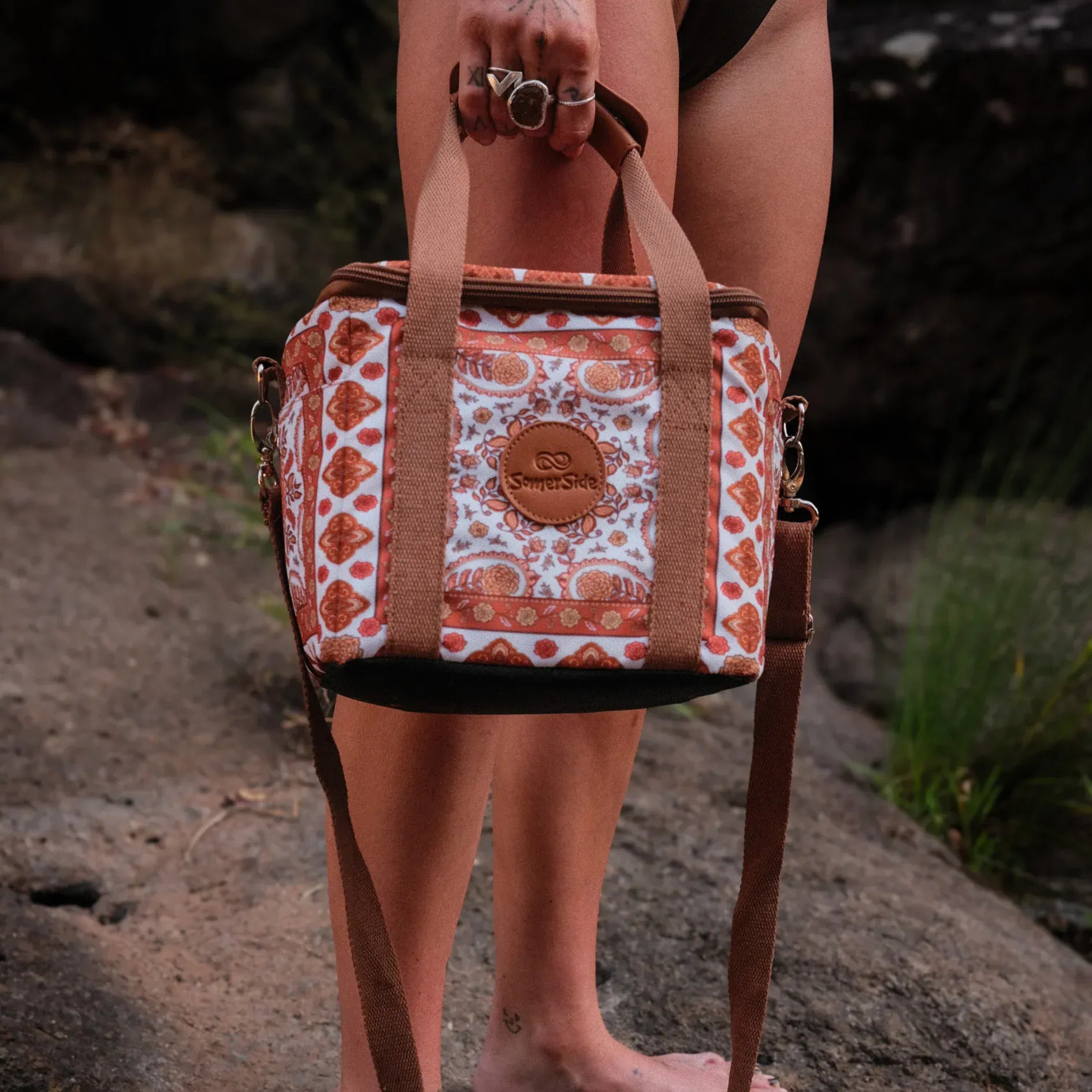 SomerSide Marigold Mini Cooler SomerSide Boho Sun Mini Cooler Splash Swimwear 1000028171