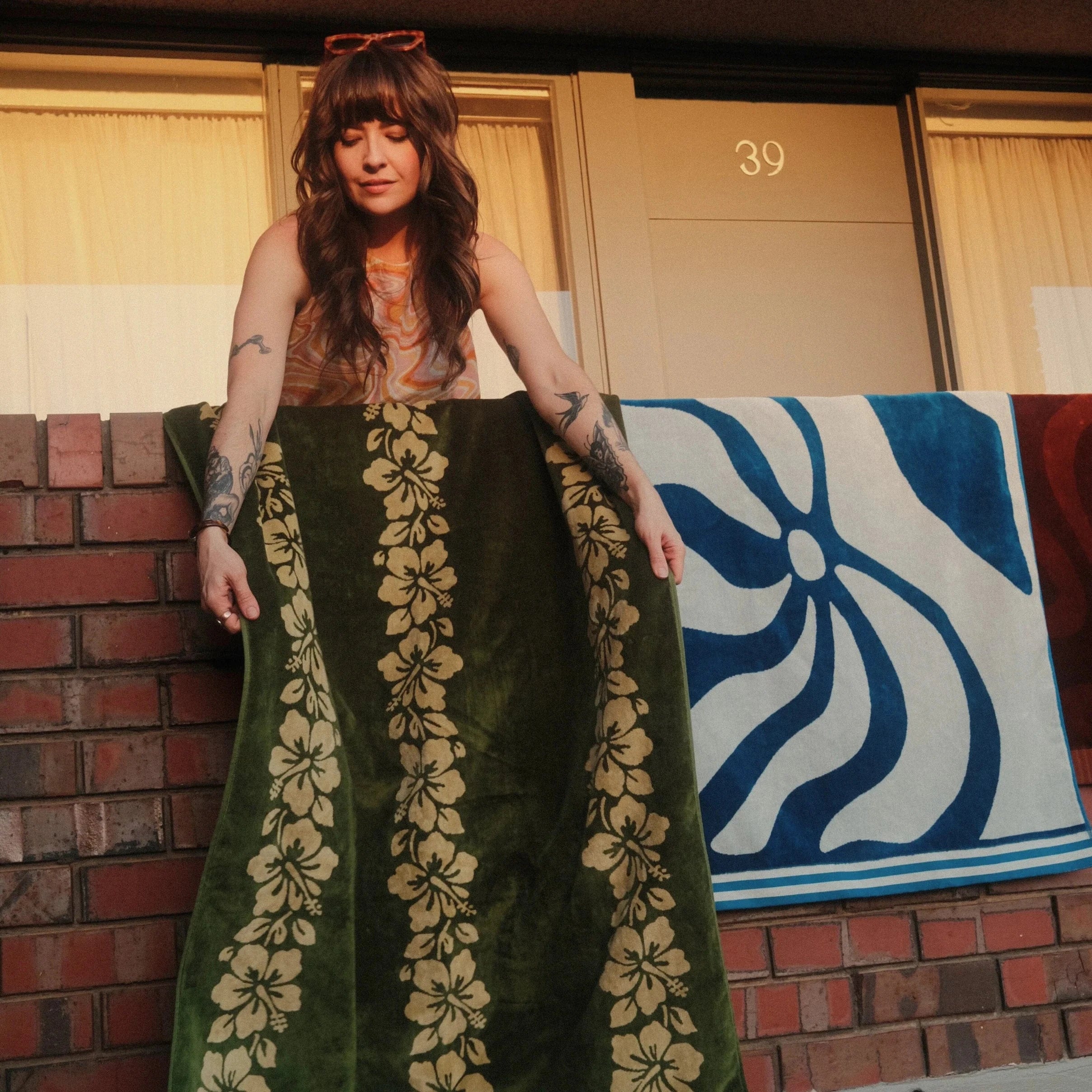 SomerSide Paradiso Beach Towel PDBT99 Somerside Meadow Towel  Splash Swimwear Beach Towels 2000575003251