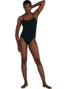 Speedo One Pieces 8/129080001 8 Endurance+ Thin Strap One Piece - Black