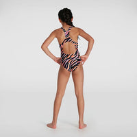 Speedo Girls Allover Medalist Splash Swimwear kids