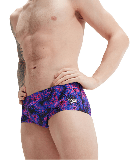 Speedo Mens 13.5Cm Allover Brief Splash Swimwear Mens Brief