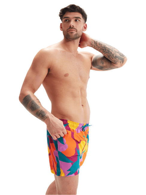 Mens Digital 14 inch Leisure Short - Speedo - Splash Swimwear  - mens, mens boardies, mens swim, Sept23, speedo mens - Splash Swimwear 