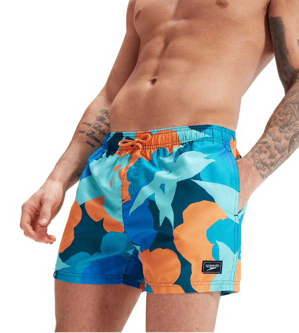 Speedo Mens Mens Digital 14 inch Leisure Short Speedo Mens Digital 14 inch Leisure Short