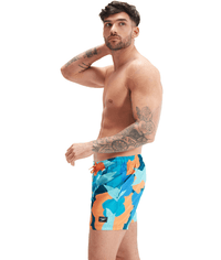 Speedo Mens Mens Digital 14 inch Leisure Short Speedo Mens Digital 14 inch Leisure Short