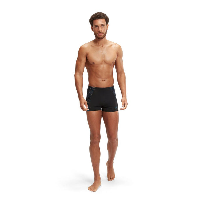 Speedo Mens Eco End+ Max Splice Aquashort Speedo Mens Eco End+ Max Splice Jammer Splash Swimwear Mens