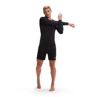 Speedo Mens Eco End+ Splice Rash Top Speedo Mens Eco End+ Splice Rash Top Splash Swimwear Mens