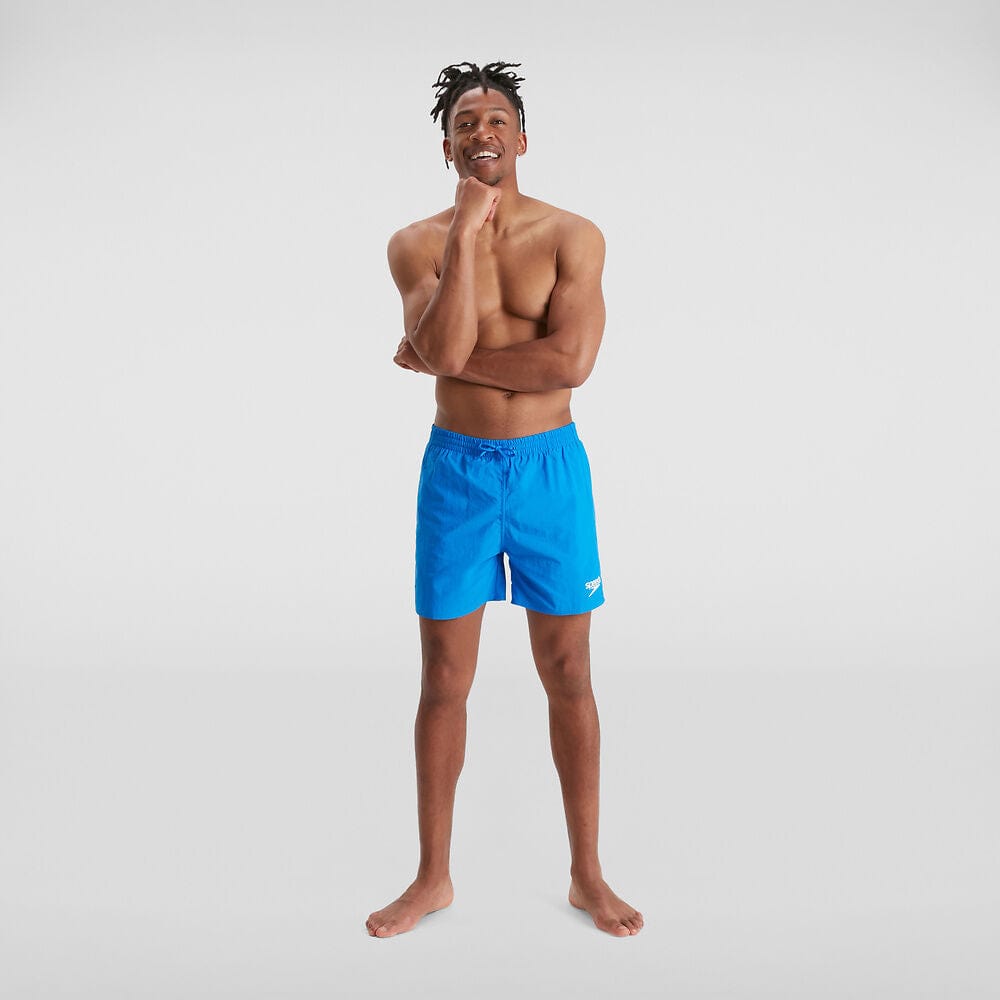 Mens Essentials 16" Watershort - Bondi Blue - Speedo - Splash Swimwear  - mens, mens boardies, mens swim, speedo mens - Splash Swimwear 