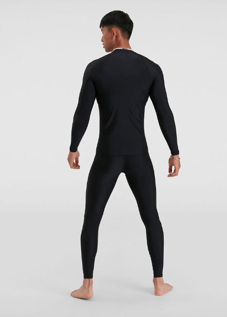 Mens Long Sleeve Rash Top - Speedo - Splash Swimwear  - Aug23, mens, mens rashies, mens swim, speedo mens - Splash Swimwear 