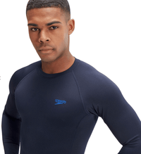 Speedo Mens Printed Long Sleeve Rash Top Speedo Mens Sport Logo 16 inch Watershort