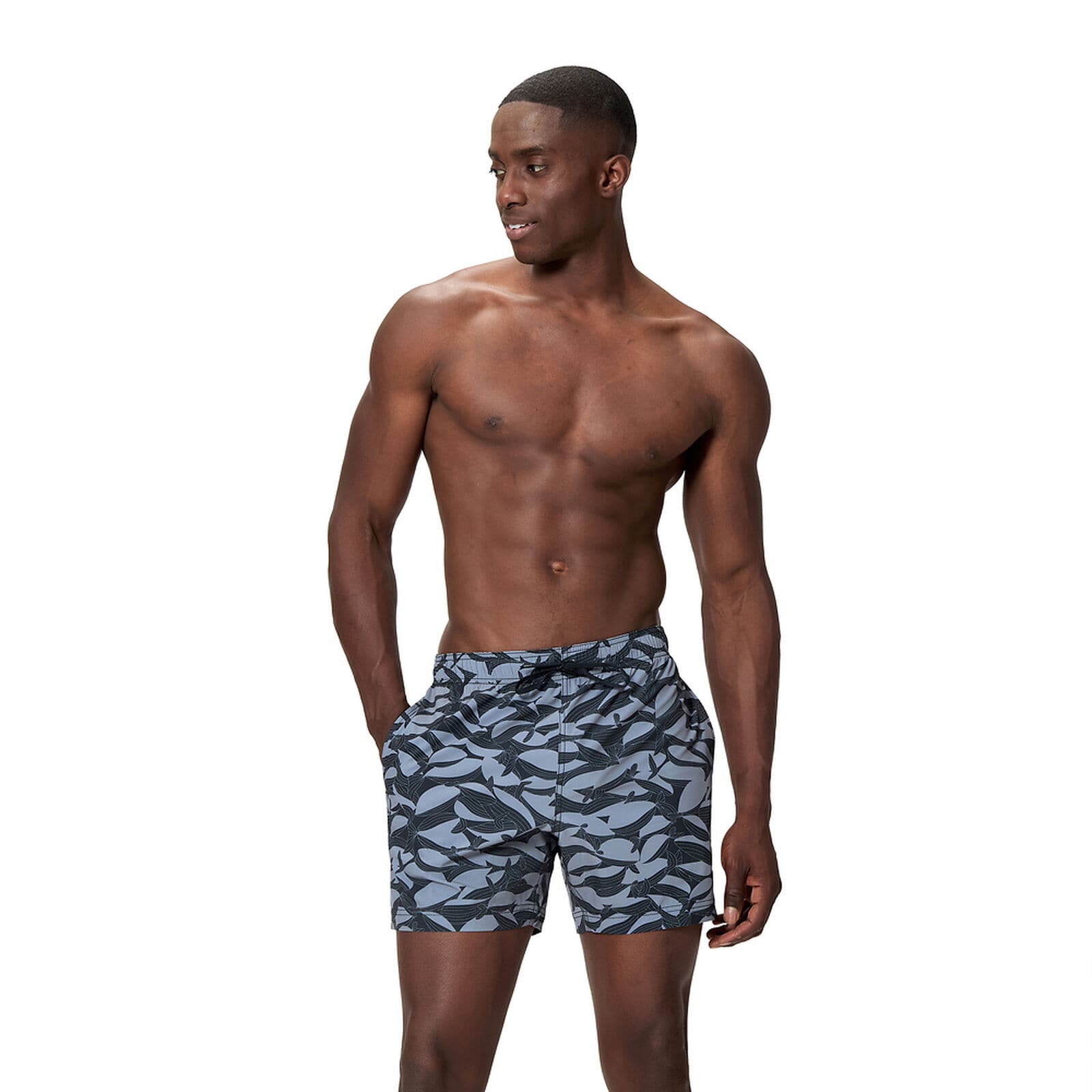 Speedo Mens Redondo Edge Volley 16" - Anthracite/Grey Lead selected Speedo Mens Redondo Edge Volley 16" - Anthracite/Grey Lead selected Splash Swimwear