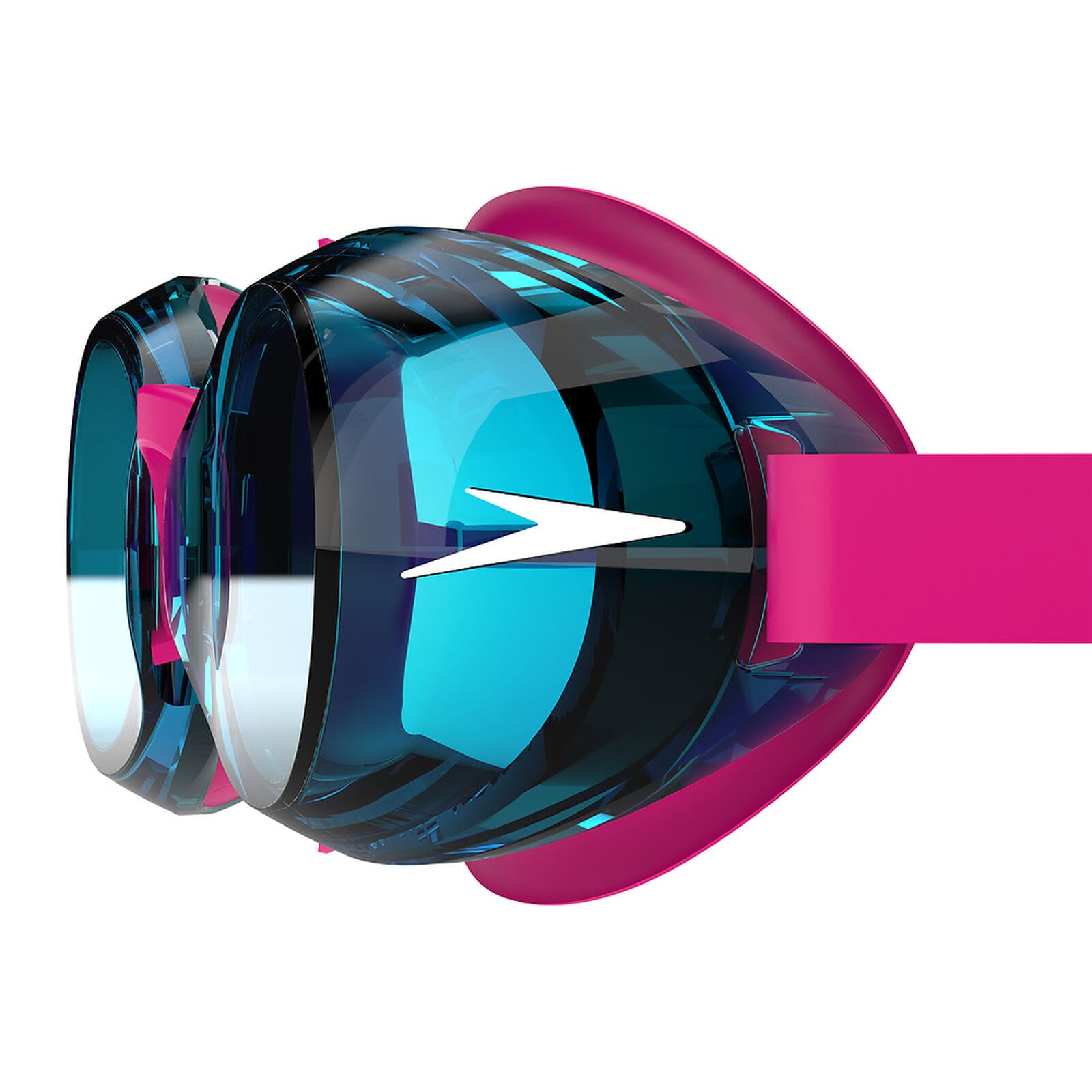 Speedo Speedo Junior Jet 2.0 Goggle - Electric Pink/Azure Blue 8-00493518448 Speedo Junior Jet 2.0 Goggle - Electric Pink/Azure Blue Splash Swimwear Goggles 5059937796147