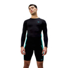 Speedo Speedo Mens Endurance+ Splice Rash Top Speedo Mens Endurance+ Splice Rash Top Splash Swimwear Mens