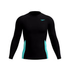 Speedo Speedo Mens Endurance+ Splice Rash Top Speedo Mens Endurance+ Splice Rash Top Splash Swimwear Mens