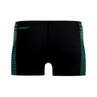 Speedo Speedo Mens Endurance+ Tech Panel Aquashort - Black/Turquoise Gem Speedo Mens Endurance+ Tech Panel Aquashort - Black/Turquoise Gem Splash Swimwear Mens