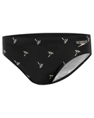 Speedo Speedo Mens Endurance+ Toucan Brief - Black Speedo Mens Endurance + Aquashort Splash Swimwear Mens Swimwear