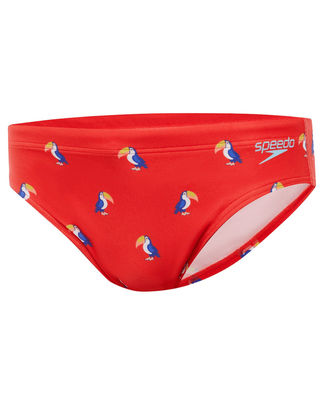 Speedo Speedo Mens Endurance+ Toucan Brief - Watermelon Speedo Mens Endurance + Aquashort Splash Swimwear Mens Swimwear