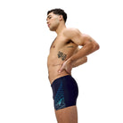 Speedo Speedo Mens Medley Logo Aquashort - Navy/Sugar Blue Speedo Mens Medley Logo Aquashort - Navy/Sugar Blue Splash Swimwear Mens