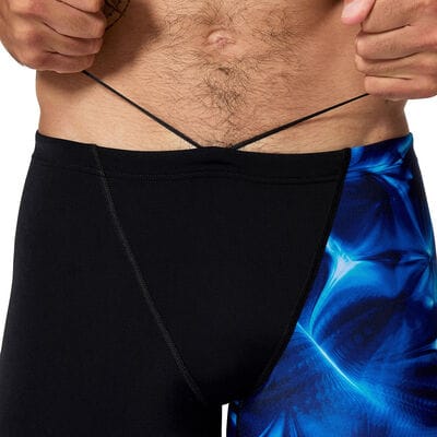 Speedo Speedo Mens Print Vcut Jammer Speedo Mens Print Vcut Jammer Splash Swimwear