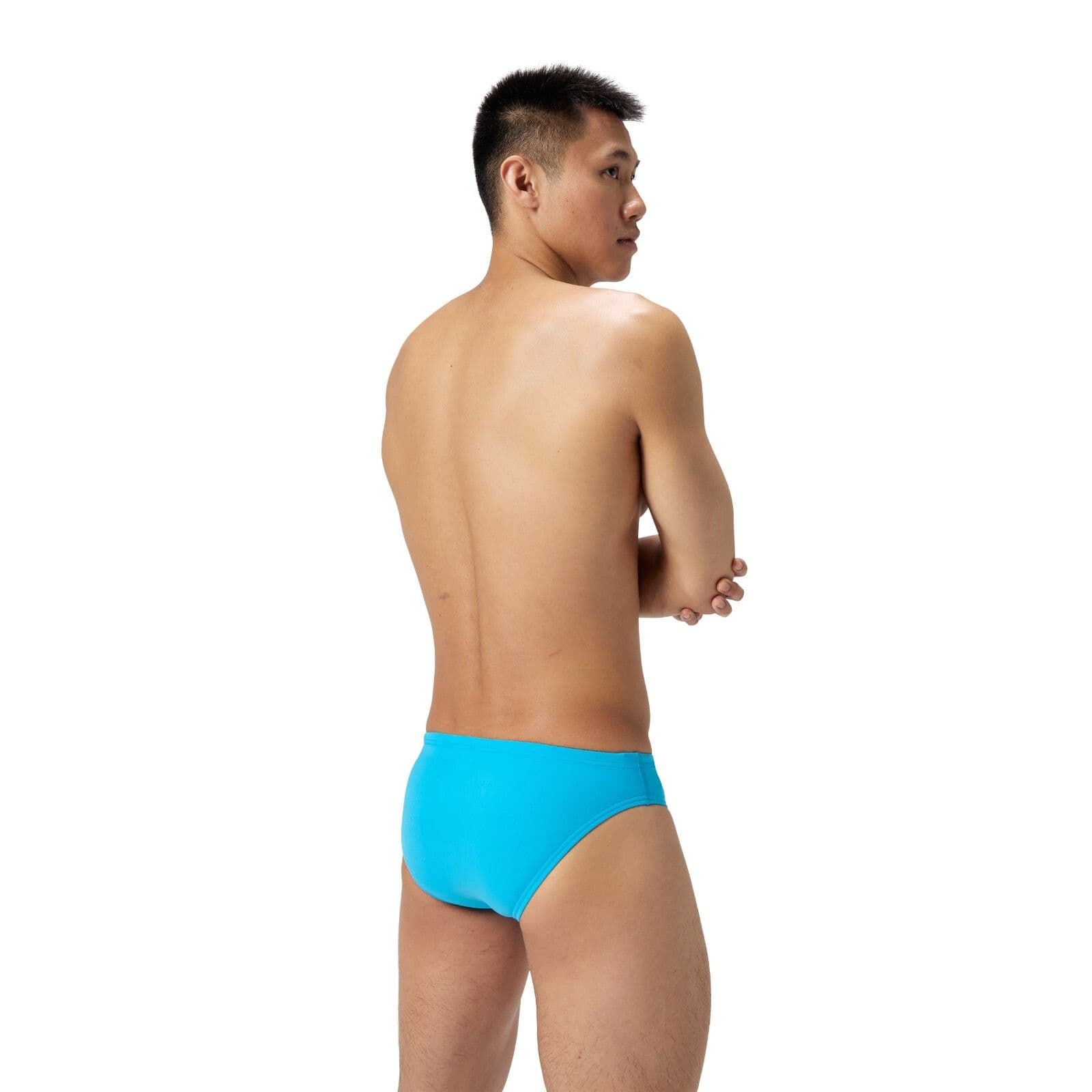 Speedo Speedo Mens Solid Brief - Blue Speedo Mens Solid Brief - Blue Splash Swimwear Mens