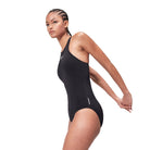Speedo Speedo Womens Endurance+ V Back (Longer Body) One Piece Speedo Womens Endurance+ V Back (Longer Body) One Piece Splash Swimwear
