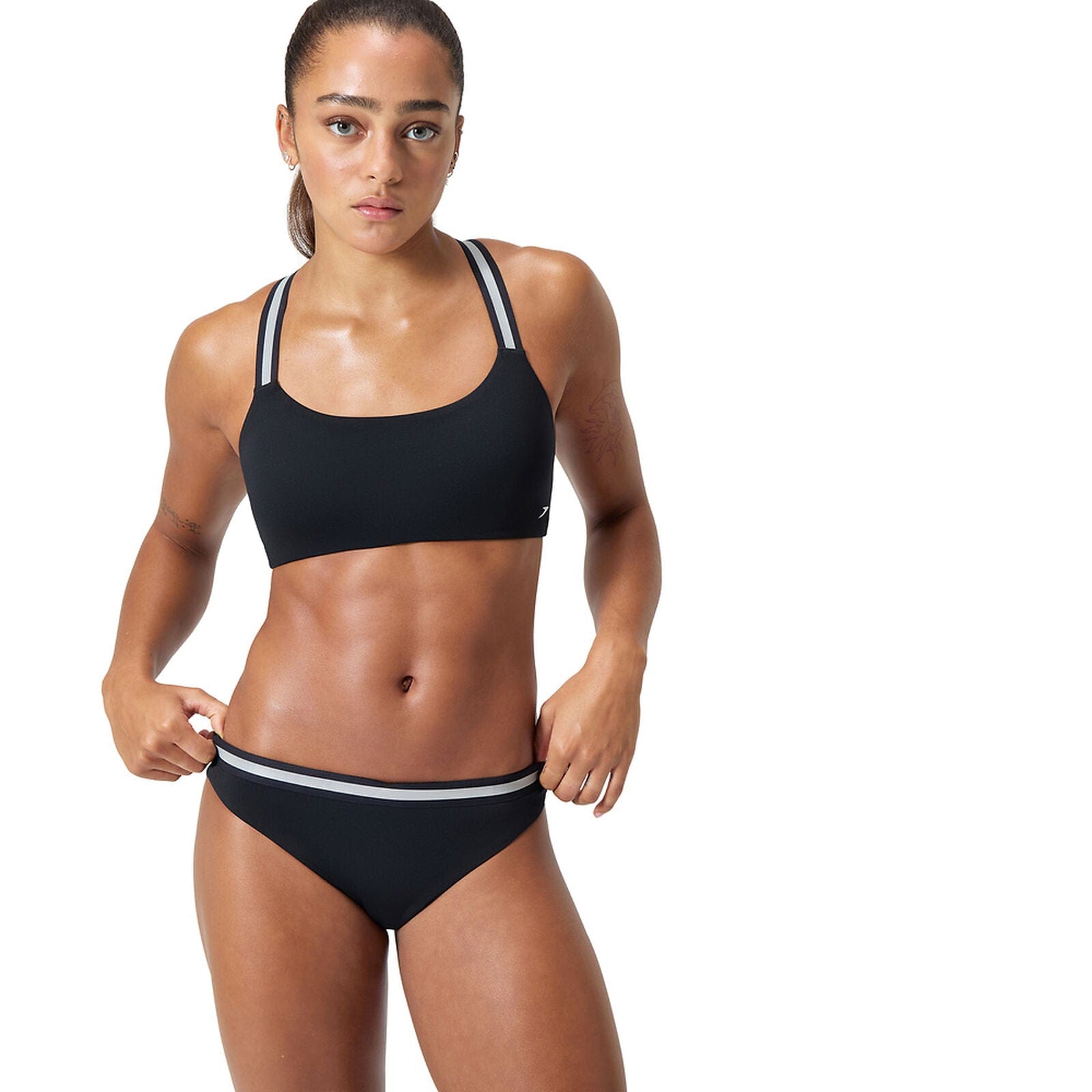 Speedo Speedo Womens Performance Two Piece Set Speedo Womens Performance Two Piece Set Splash Swimwear